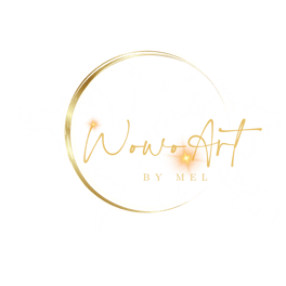 Wowoart - Wonderful World of Art by Mel logo