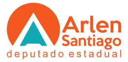 Deputado estadual Arlen Santiago logo