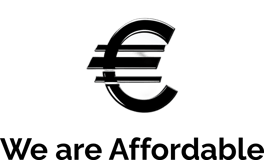 a black and white photo of a euro euro sign