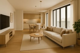 Progetto BRB Engineering per il settore residenziale: appartamento contemporaneo con spazi custom