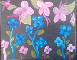 Reacher (painting) Kylee Nicole Smith