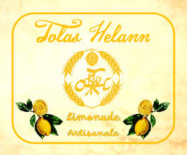 étiquette de limonade Tolas Helann