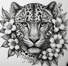 TATTOO IDEEN LEOPARD 