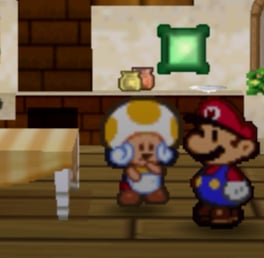 Paper Mario - Female Toads, Old Toads