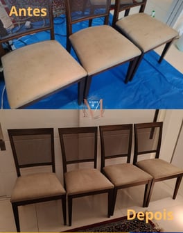 Antes e depois de nossos serviços.