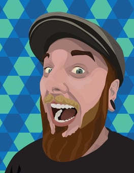 Casper Jarvis Vector Portrait