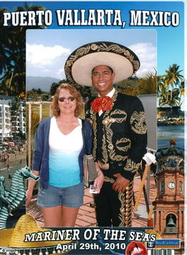 Lady finds a handsome stranger in Puerto Vallarta, Mexico