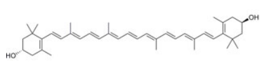 Molécule lichénique – Zéaxanthine