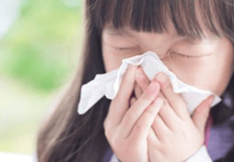 sneezing