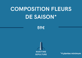 Tarif composition fleurs décès royan
