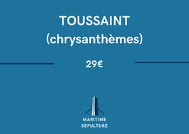 Tarif chrysanthèmes toussaint maritime sépulture
