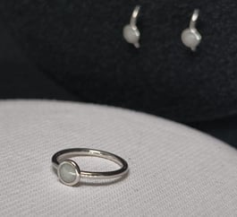 anillo con leche materna