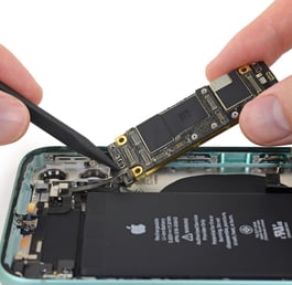 reparo em placa de celular