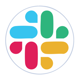 Slack icon - floral pattern shape
