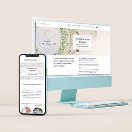 Une refonte de site ecommerce pour l'artisan Aude Novikoff, peintre sur porcelaine, Essonne