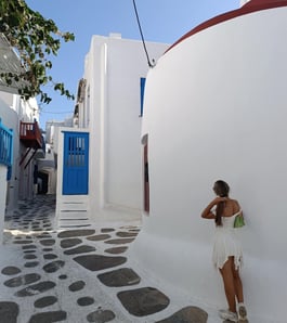 Chora, Mykonos streets