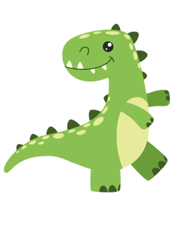 crianza creativa dinosaurio