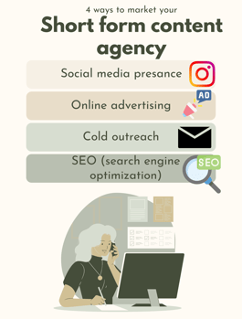 4 ways to market your short form content agency