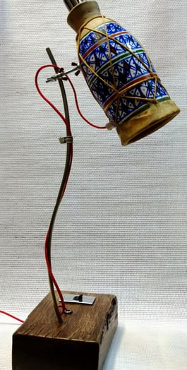 lampe en percussion par LAOU 