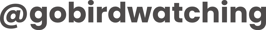 gobirdwatching logo