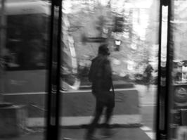 An impressionistic scene in Sydney.