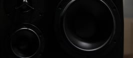 a speaker system with two speakers and a speaker