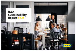 Cover page - IKEA sustainability report FY21