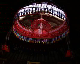 Central prart of a yurt by Dastan Suiuntbekov