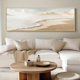 Boho Abstract Beach Wall Art