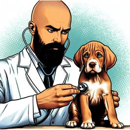 consulta veterinaria cachorro