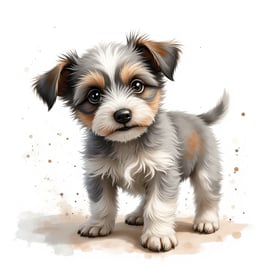 free cute dog clipart