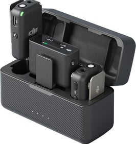 DJI wireless microphone for travel vlogging and YouTube creators
