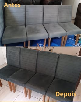 Antes e depois de nossos serviços.