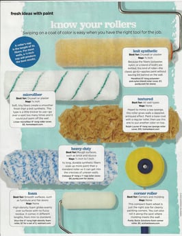 a picture of a bunch of different types of rollers