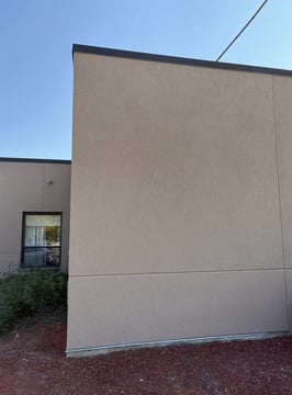 new exterior stucco