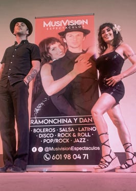 dúo Ramonchina y Dante, música en directo para eventos