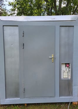 celtniecības konteiners - vagons 1