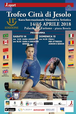 Locandina Trofeo Città di Jesolo 2018