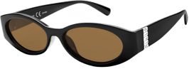 retro small oval sunglasses