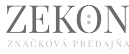 Logo značkovej predajne Zekon – klient fotografa Michalovce Tomáša Topoľančina.