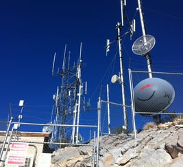 Towers atop Frenchman Mountain