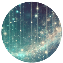 Round cirle sea green image for downloadable Zen music
