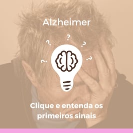 idoso com doença de alzheimer