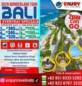 tour bali, tour lombok, tour manado, tour medan, tour indonesia