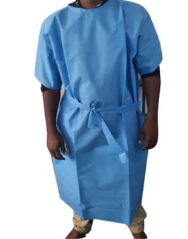 Starvent Health Care Patient Gown SMS -43gsm -Disposable