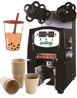 Cup sealing machine