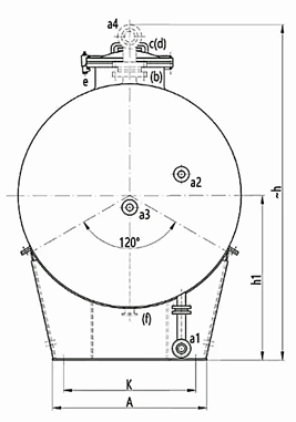 glass lined chemical reactor / vessel / storage tanks