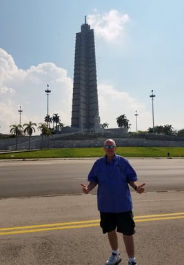 The Pirate at Revolutionary Square in Havana, Cuba