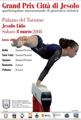 Locandina Trofeo Città di Jesolo 2008