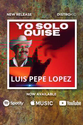 Imajen tarjeta de promocion del compositor Pepe Lopez